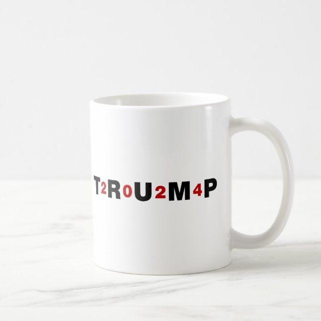 Trump 2024 Red Kaffemugg (Höger)