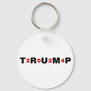 Trump 2024 Red Nyckelring