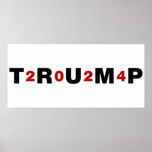Trump 2024 Red Poster