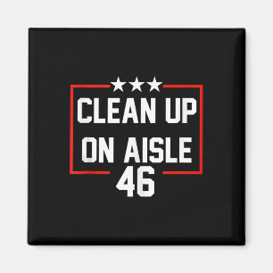 Trump 2024 Rensa på Aisle 46 Anti-Biden Magnet