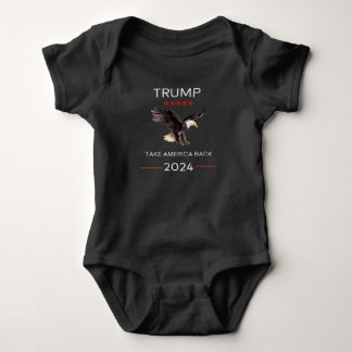Trump 2024 Republican baby-kroppsdräkt T Shirt