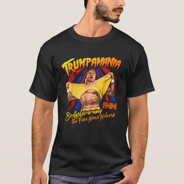 Trump 2024 Republican TRUMPAMANIA shirt T Shirt (Framsida)