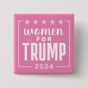 Trump - 2024 rosa design knapp