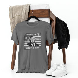 Trump 2024-shirt dömd Felon T Shirt