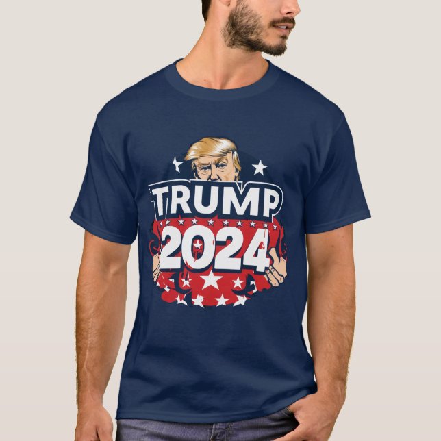 Trump 2024 Shirt Take America T Shirt (Framsida)