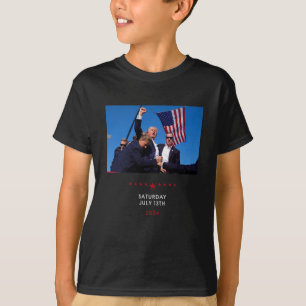 Trump 2024 Shooting at Trump Rally i Pennsylvania T Shirt