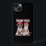 Trump 2024 Skydda våra husdjur Cat Hundar MAGA<br><div class="desc">Trump 2024 Skydda våra husdjur Cat Hundar MAGA</div>