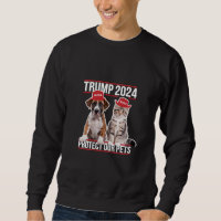 Trump 2024 Skydda Våra Husdjur Katter Hundar MAGA