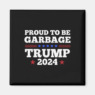 Trump 2024 som ska bli presidentvalet i Sopor Magnet