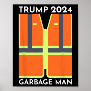 Trump 2024 Sopor Man Funny Sopor Patriots Supp Poster