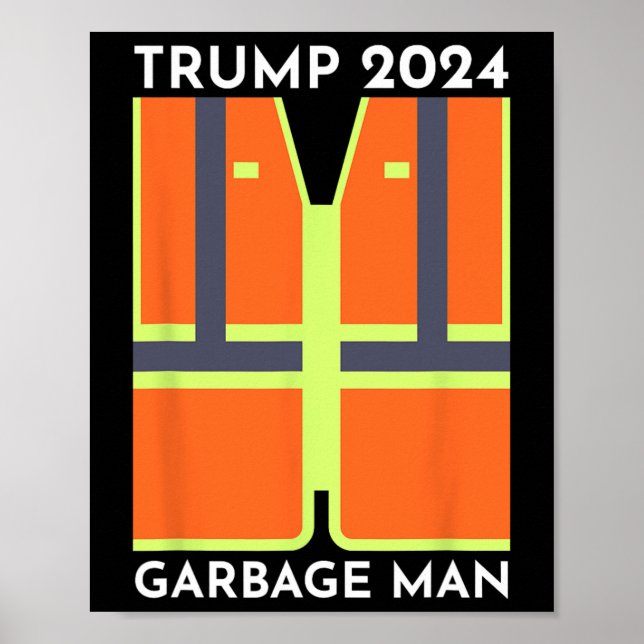 Trump 2024 Sopor Man Funny Sopor Patriots Supp Poster (Framsidan)