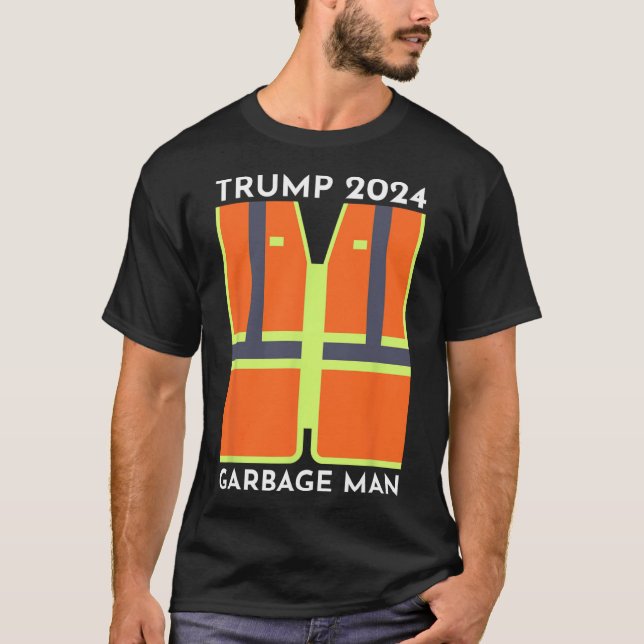 Trump 2024 Sopor Man Funny Sopor Patriots Supp T Shirt (Framsida)