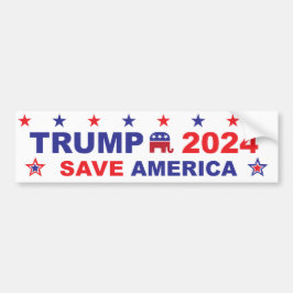 TRUMP 2024 SPARA AMERICA BILDEKAL