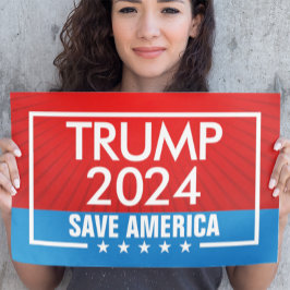 Trump 2024 Spara America Graphic Poster