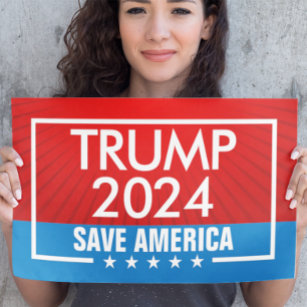 Trump 2024 Spara America Graphic Poster