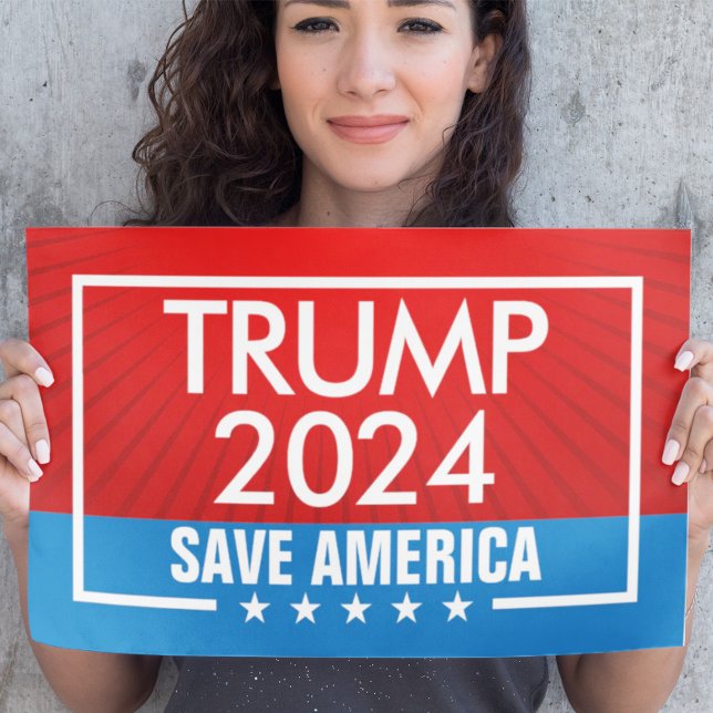 Trump 2024 Spara America Graphic Poster (trump 2024 poster)