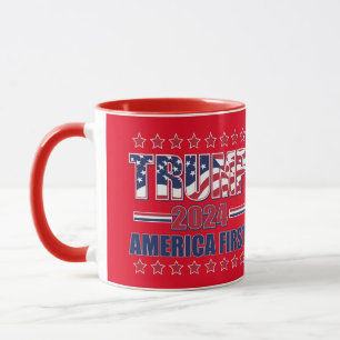 Trump 2024 Spara America Mugg