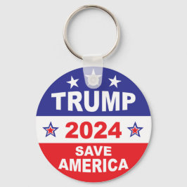 TRUMP 2024 SPARA AMERICA NYCKELRING