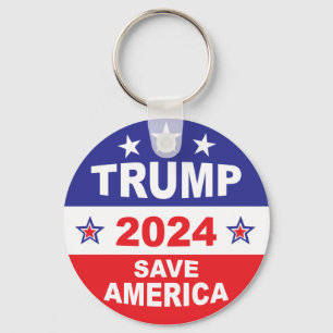 TRUMP 2024 SPARA AMERICA NYCKELRING