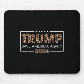 Trump 2024 Spara America Recep Leopard Print Gift  Musmatta