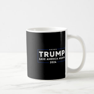 Trump 2024 Spara America Spara America Recump Trum Kaffemugg