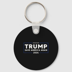 Trump 2024 Spara America Spara America Recump Trum Nyckelring