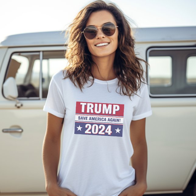 Trump 2024 Spara America T Shirt (Skapare uppladdad)