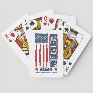 Trump 2024 Spelkort Gråter liberaler