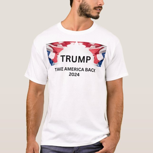 Trump 2024: Starkare tillsammans T Shirt (Framsida)