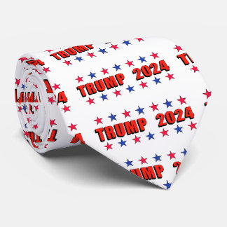 TRUMP 2024 Stars Neck Tie Slips