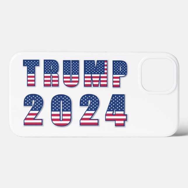 Trump 2024 Stars och stripes (Baksida (horisontell))