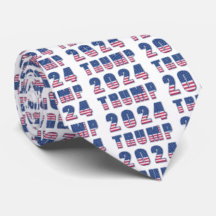 Trump 2024 Stars och stripes Slips