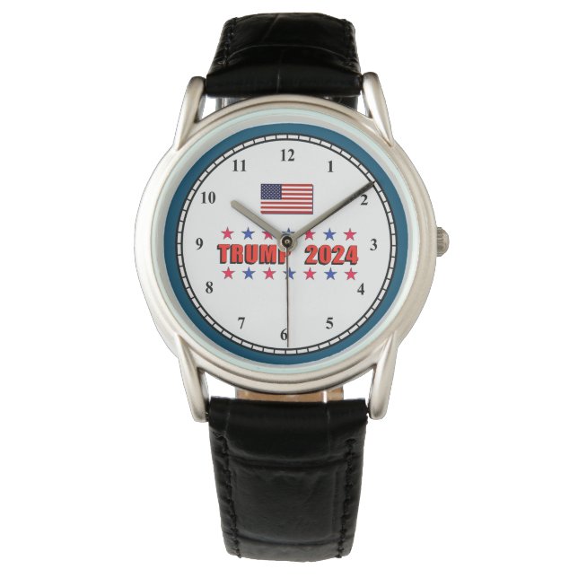 Trump 2024 Stars Watch Armbandsur (Framsida)