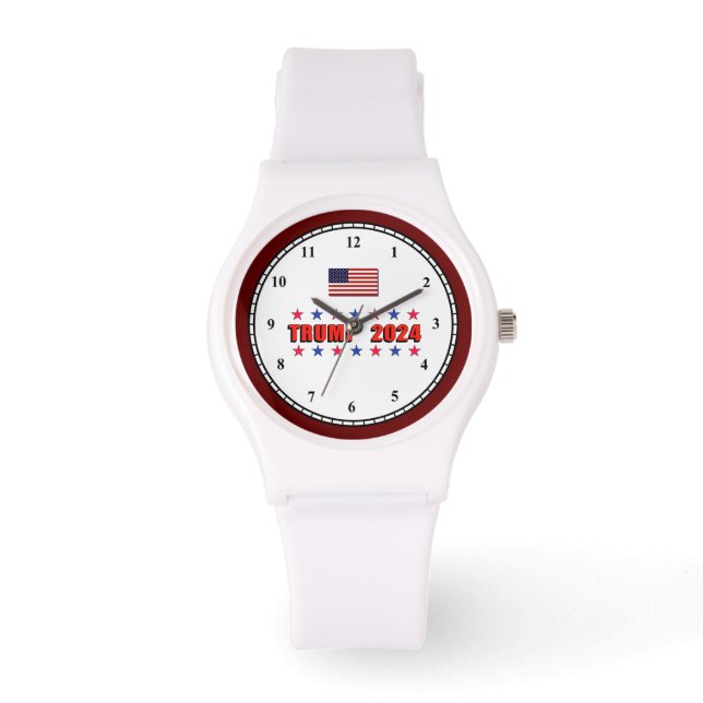 Trump 2024 Stars Watch Armbandsur (Framsida)