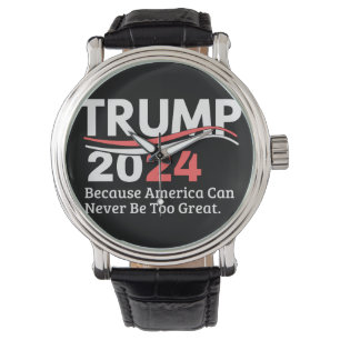 trump 2024-stötfångare armbandsur