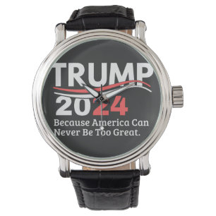 trump 2024 stötfångare armbandsur