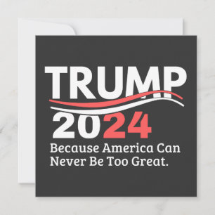 trump 2024-stötfångare inbjudningar