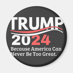 trump 2024-stötfångare magnet