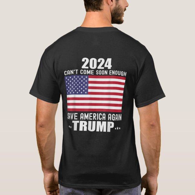 Trump 2024 T-Shirt (Baksida)