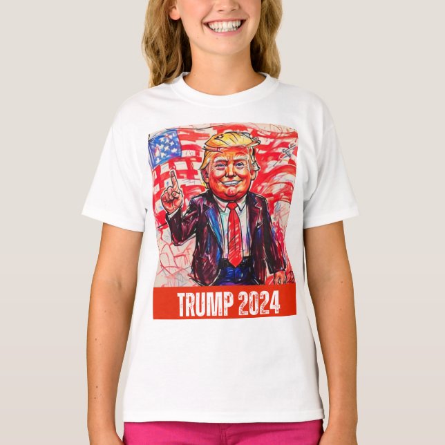 TRUMP 2024 T SHIRT (Framsida)