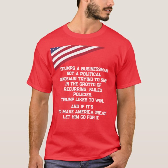 TRUMP 2024 T-Shirt (Framsida)