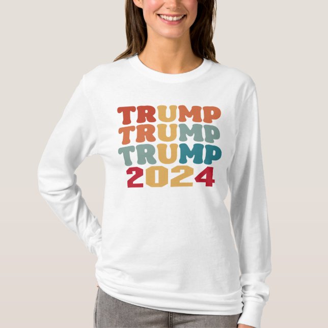 Trump 2024  t shirt (Framsida)