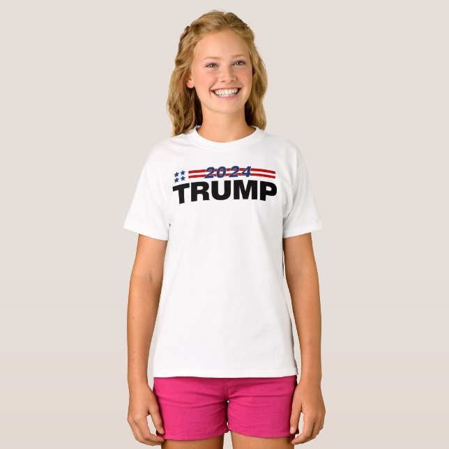 Trump 2024 T-Shirt (Hel framsida)