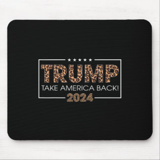 Trump 2024 Ta America Back Leopard Print Gift Wo Musmatta