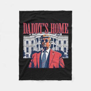 Trump 2024 Ta America Ck Pappor Home Trump Fleecefilt