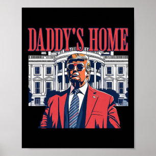 Trump 2024 Ta America Ck Pappor Home Trump Poster