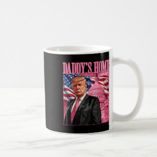 Trump 2024 Ta America Ck Pappor Home Trump Rosa Kaffemugg