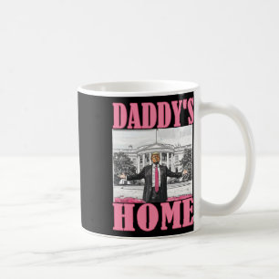 Trump 2024 Ta America Ck Pappor Home Trump Rosa Kaffemugg
