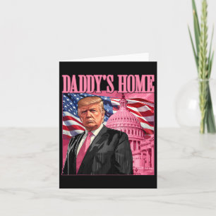Trump 2024 Ta America Ck Pappor Home Trump Rosa Kort