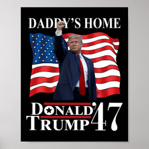 Trump 2024 Ta America Ck Pappor Home Trump Vict Poster